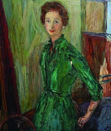 marian_bohusz-szyszko_1901-1995_russian._portrait_of_mrs_c_epril_standing_in_a_green_dress_oil_on_canvas_signed_with_initials.jpg