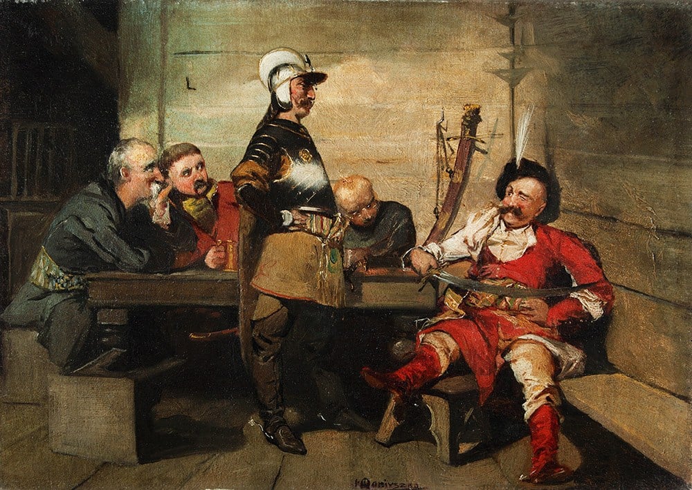 Jan Czesław Moniuszko, "Scena z Zagłobą", fot. Muzeum Narodowe w Warszawie