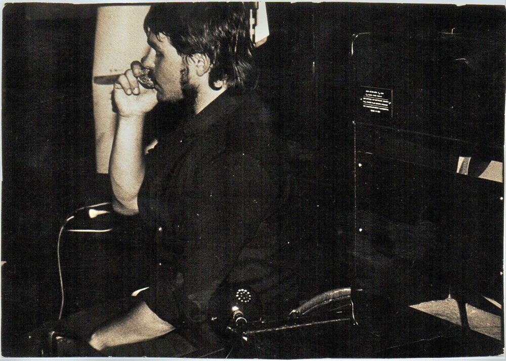 Bolesław Błaszczyk, koncert zespołu 997, Warszawa, Remont, 15.06.1989, fot. materiały artysty