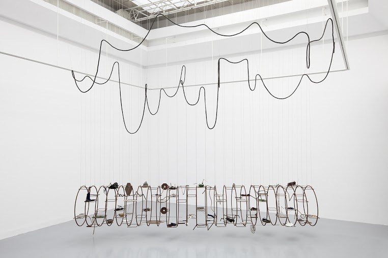 Iza Tarasewicz, Turba, Turbo, 2015 (installation at the exhibition Views 2015 in Zachęta in Warsaw), photo: Zachęta
