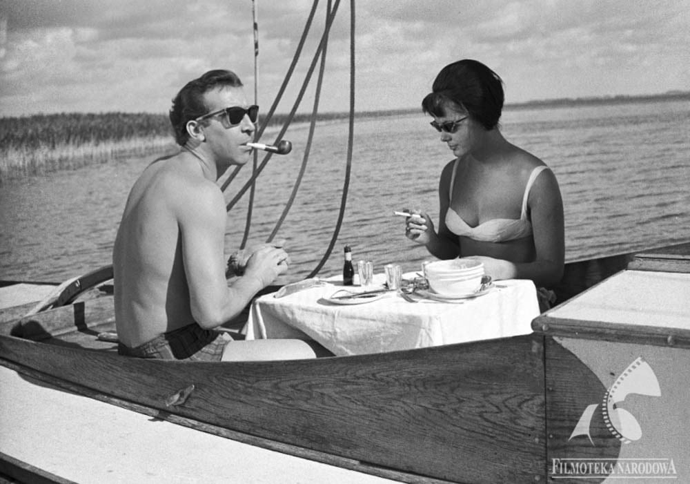 Кадр из фильма «Нож в воде», реж. Роман Полански, 1961, фото: Studio Filmowe Kadr / Filmoteka Narodowa/www.fototeka.fn.org.pl