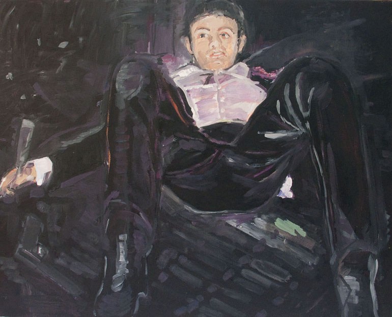  Adam Adach, Sex Addict (Julian, 2013, olej na płótnie, 80 x 100 cm, dzięki uprzejmości BWA Warszawa