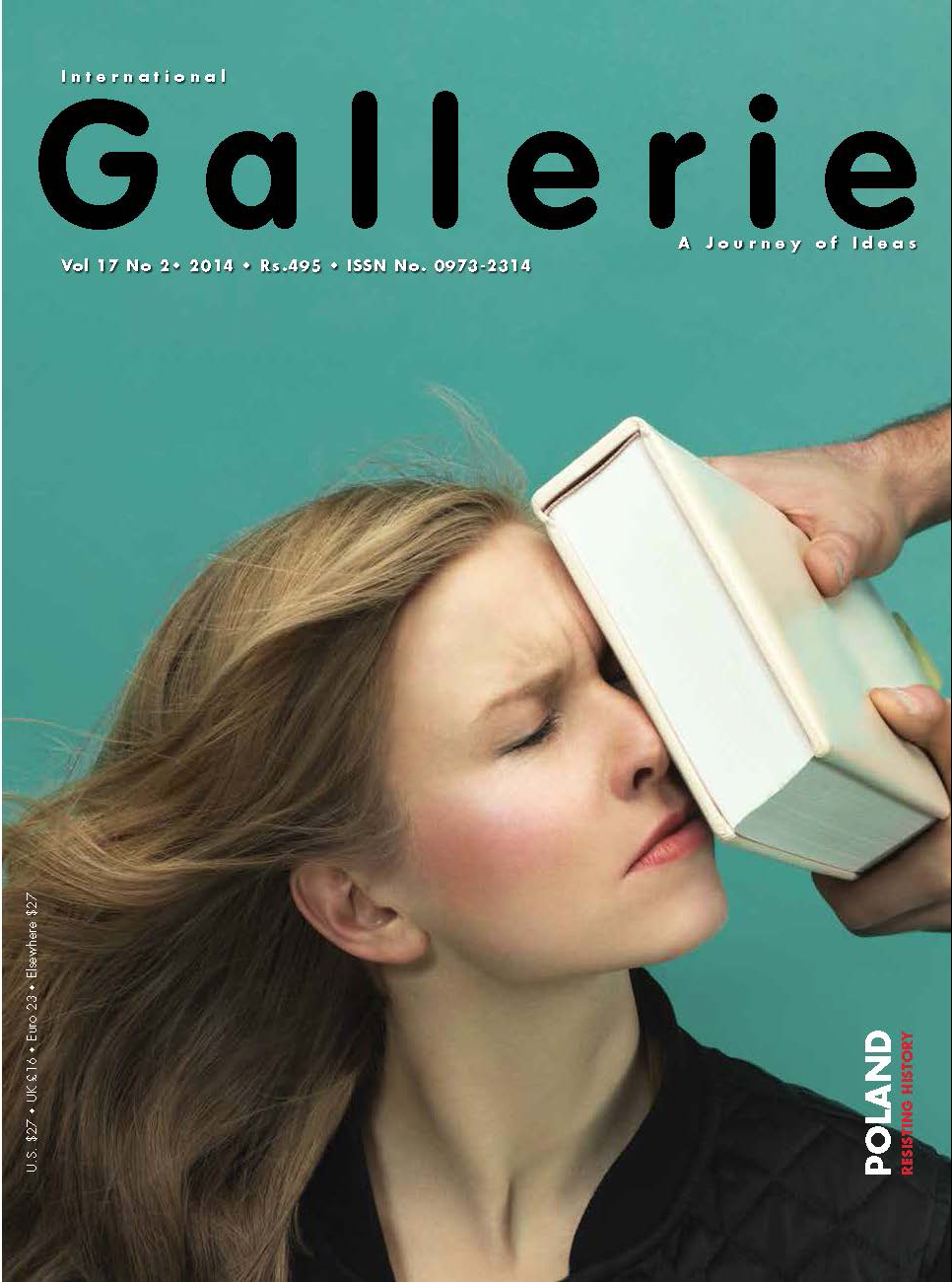 "International Gallerie" - cover of the 02.2014 issue
