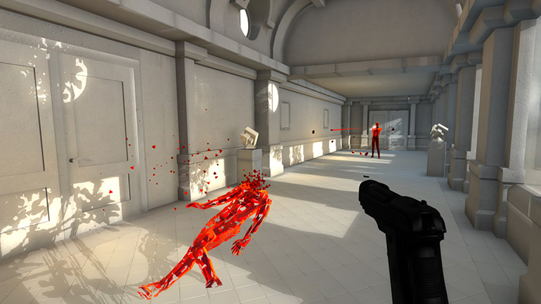 Screenshot from the game Superhot, photo: press release