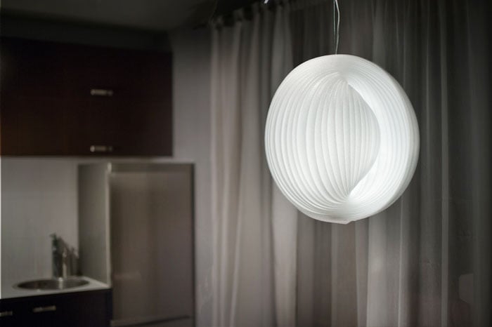 Daria Burlińska, "Onion" lighting decorations, 2007,photo: Przemek Szuba / www.przemekszuba.pl